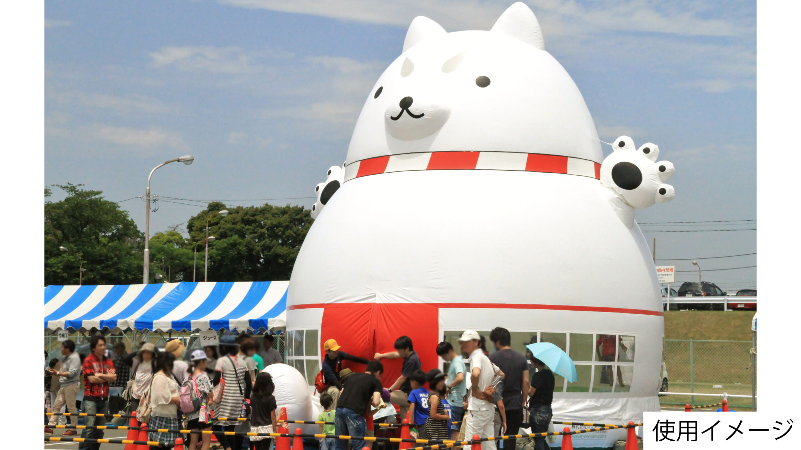 ふわふわ遊具（しっぺい）