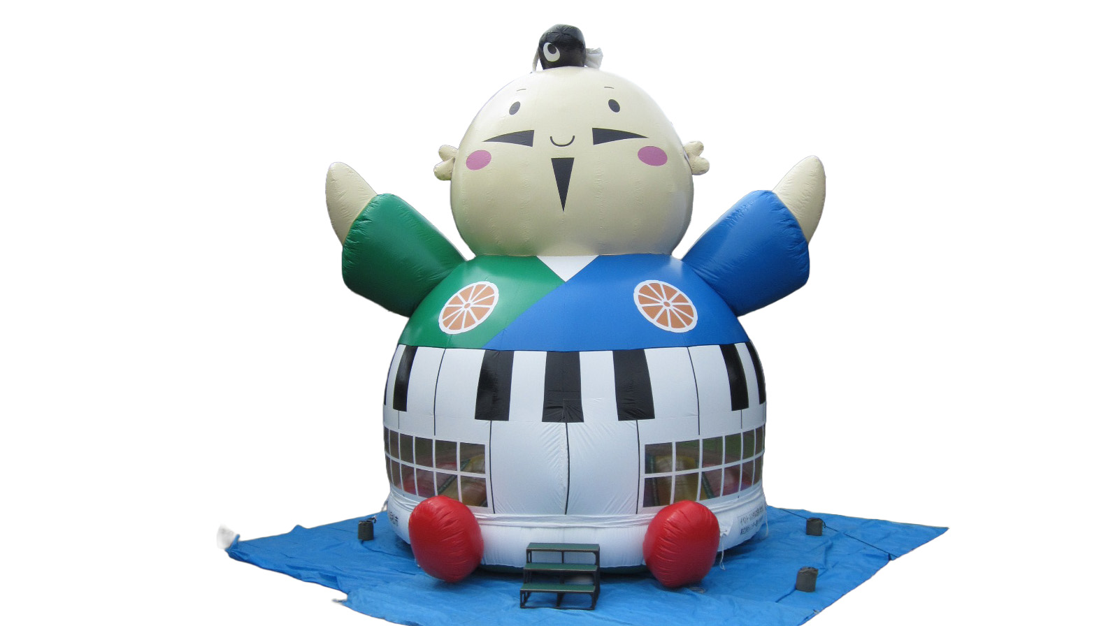 ふわふわ遊具（家康くん）
